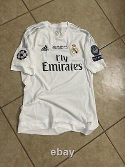 Real Madrid Spain Ronaldo 8 CL Milano Final Shirt Player Issue Adizero Jersey