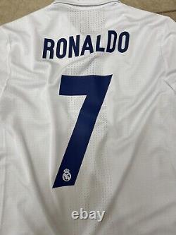 Real Madrid Spain Ronaldo 8 CL Portugal Shirt Player Issue Adizero Jersey