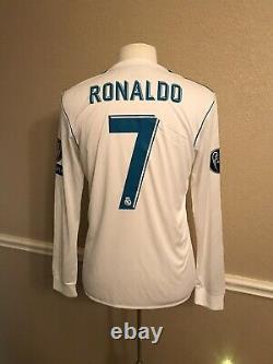 Real Madrid Spain Ronaldo Portugal L Football Shirt Climacool Adidas jersey