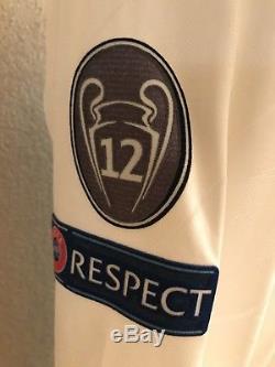 Real Madrid Spain Sergio Ramos Player Issue Prepared Adizero MatchUnworn jersey