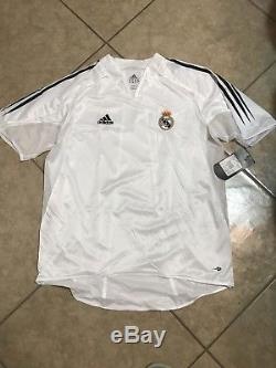 Real Madrid Spain Zidane Ronaldo Era Player Issue No Formotion MatchUnworn Shirt