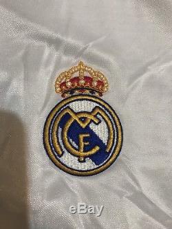 Real Madrid Spain Zidane Ronaldo Era Player Issue No Formotion MatchUnworn Shirt
