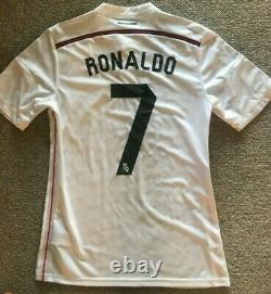 Real Madrid Team Signed Jersey Ronaldo+ramos+benzema+casillas+modric+bale+varane