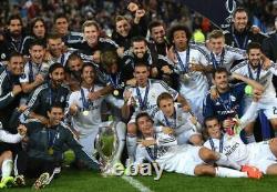 Real Madrid Team Signed Jersey Ronaldo+ramos+benzema+casillas+modric+bale+varane