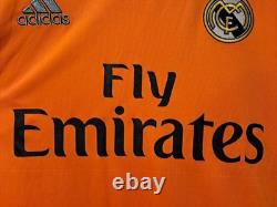 Real Madrid Third Away L/S Shirt Jersey 2013/2014 No. 19 Modric XL