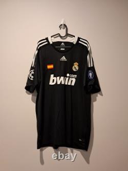 Real Madrid Third Away Shirt Jersey 2008/2009 No. 11 Robben Size 2XL