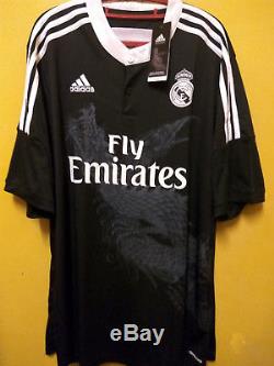 Real Madrid Third Jersey 2014-2015 BNWT Shirt Trikot Camiseta 14-15 Dragon