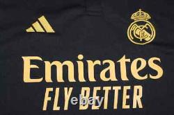 Real Madrid Third Soccer Football Aeroready Jersey Shirt 2023 2024 Adidas