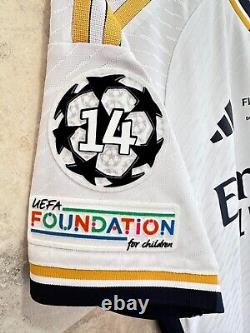 Real Madrid Toni Kroos 2024 Champions League Final authentic player issue jersey