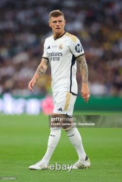 Real Madrid Toni Kroos 2024 Champions League Final authentic player issue jersey