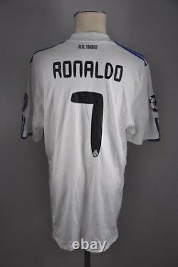 Real Madrid Trikot Gr. XL 2010-2011 Champions League Adidas jersey #7 Ronaldo
