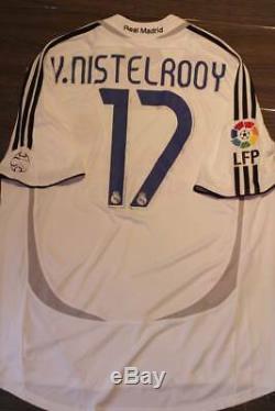 Real Madrid VAN NISTELROOY Formotion player issue jersey
