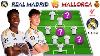 Real Madrid Vs Mallorca Real Madrid Potential Lineup La Liga 23 24 Matchday 19 Vini Jr Arda G Ler