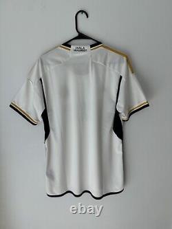 Real Madrid White 2023/2024 Adidas Home Jersey NWOT (HR3796) Sz L
