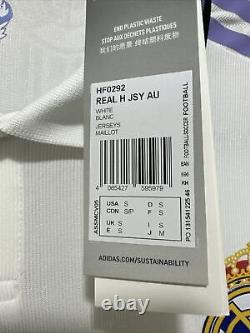 Real Madrid World Club Champions Celebration Men's SMALL Authentic Home Jersey