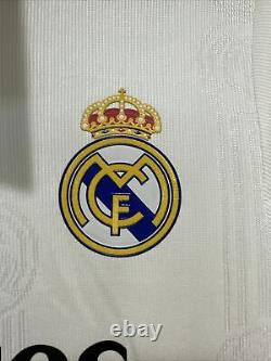 Real Madrid World Club Champions Celebration Men's SMALL Authentic Home Jersey