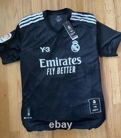 Real Madrid Y-3 120 Anniversary Authentic Soccer Jersey Player Pro-Fit Size XL