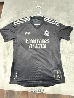 Real Madrid Y-3 120th Anniversary Jersey HEAT. RDY Black Adidas Yohji Yamamoto