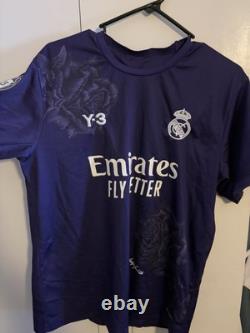 Real Madrid Y-3 Limited Edition Jersey 2022/23 Purple Size L -Custom Sanchez 12