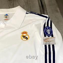 Real Madrid Zidane #5 Soccer Jersey Centenary UEFA Champions League 2002 Finals