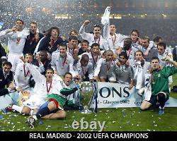 Real Madrid Zidane #5 Soccer Jersey Centenary UEFA Champions League 2002 Finals