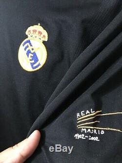 Real Madrid Zidane France Football Player Issue Jersey Climalite Liga Shirt