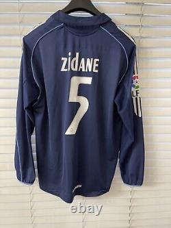Real Madrid Zidane Player Issue Shirt Formotion Jersey