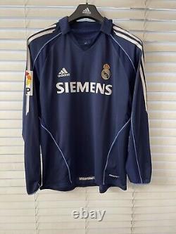 Real Madrid Zidane Player Issue Shirt Formotion Jersey