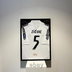 Real Madrid Zinedine Zidane Jersey Framed, Zinedine Zidane Shirt Framed