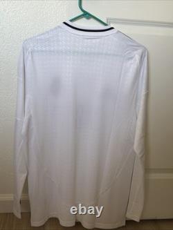 Real Madrid adidas 2024/25 Home Replica Long Sleeve Jersey White