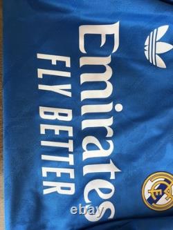 Real Madrid adidas 2025/26 Third Authentic Long Sleeve Jersey SizeM