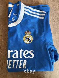 Real Madrid adidas 2025/26 Third Authentic Long Sleeve Jersey SizeM