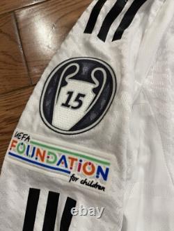 Real Madrid adidas Home Shirt 2024-25 Long Sleeve with Mbappé 9 print SIZE M