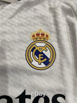 Real Madrid adidas Home Shirt 2024-25 Long Sleeve with Mbappé 9 print SIZE M