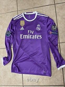 Real Madrid gareth bale size 6 Shirt Player Issue Adizero Jersey