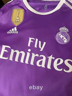 Real Madrid gareth bale size 6 Shirt Player Issue Adizero Jersey