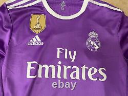 Real Madrid gareth bale size 6 Shirt Player Issue Adizero Jersey