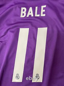 Real Madrid gareth bale size 6 Shirt Player Issue Adizero Jersey