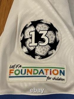 Real Madrid jersey 21/22 Home Adidas Men's Medium UCL Final Benzema GQ1359