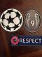 Real Madrid sporting id BOH 9 trophy cup patch 3 set Ronaldo Era Jersey