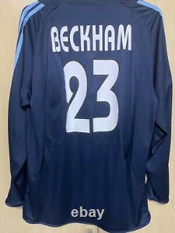 Real madrid 2003/04 Player issue Beckham Jersey Maglia Trikot Camiseta Mailot