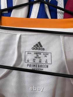 Real madrid 2021-22 home authentic bnwt soccer football jersey size 2xl adidas