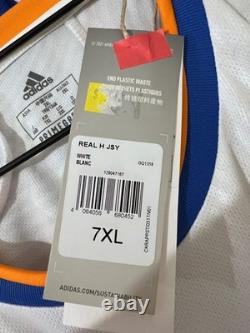 Real madrid 2021-22 home authentic bnwt soccer football jersey size 2xl adidas