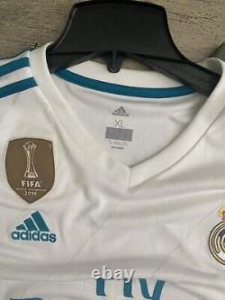 Real madrid authentic jersey xl