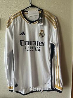 Real madrid jersey 23/24 authentic long sleeve