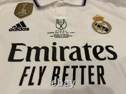 Real madrid jersey authentic Rodrygo 2023 Copa del Rey
