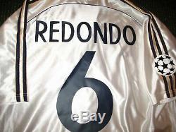Redondo Real Madrid INTERCONTINENTAL Jersey 1998 1999 Shirt Camiseta Argentina