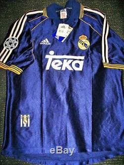 Redondo Real Madrid Jersey 1998 1999 UEFA Shirt Camiseta Argentina Maglia NEW! M