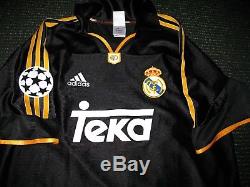 Redondo Real Madrid Jersey 1999 2000 UEFA FINAL Shirt Camiseta Argentina Maglia