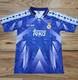 Retro Real Madrid 1996-97 Away Jersey Purple Kelme Men's L